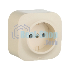 Розетка без заземления без шторок (Слоновая кость) Legrand 782240
