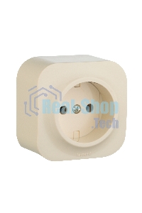Розетка без заземления без шторок (Слоновая кость) Legrand 782240