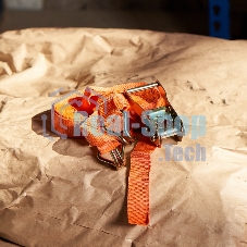 Стяжка для груза Rexant багажная с крюками, с храповым механизмом, 10х0.038 м