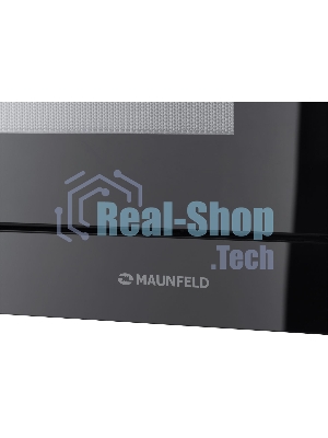 Встраиваемая микроволновая печь Maunfeld MBMO.20.1PGb черный, 20 л, 800 Вт, переключатели - поворотный механизм