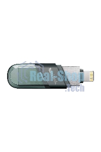 Флешка USB Sandisk 128Gb iXpand Flip SDIX90N-128G-GN6NE USB3.1 зеленый/серебристый
