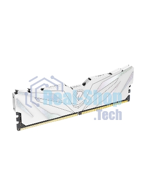 Оперативная память NETAC, DDR4, 16GB (1x16GB), 3200MHz, CL16, DIMM, с радиатором, белый