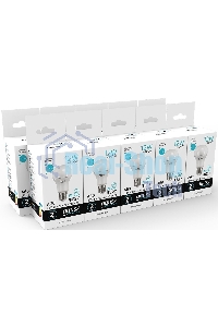 Лампа светодиодная Gauss Elementary 12Вт цок.: E27 груша 220B 4100K св. свеч. белый ней. A60 (упак.: 10 шт)