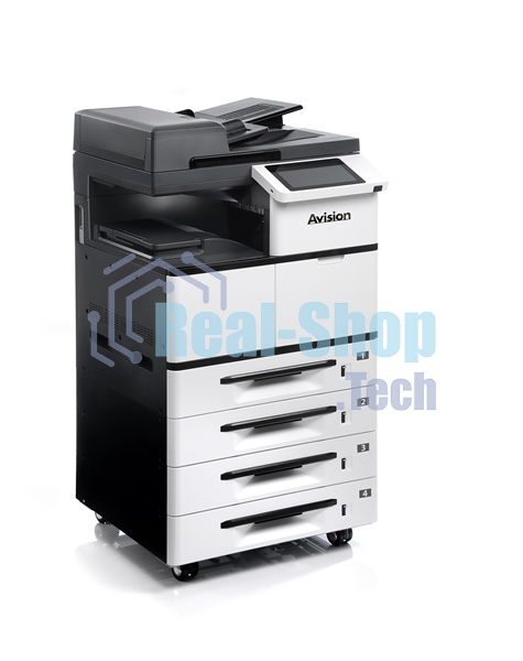 МФУ лазерное Avision AM7640i лазерное черно-белая печать (A3, P/C/S, 40 стр/мин, 2Гб, дуплекс, 3trays100+500+500, DADF 100, USB/LAN/extUSB, PCL/PS/GDI, старт карт 6000 стр.)
