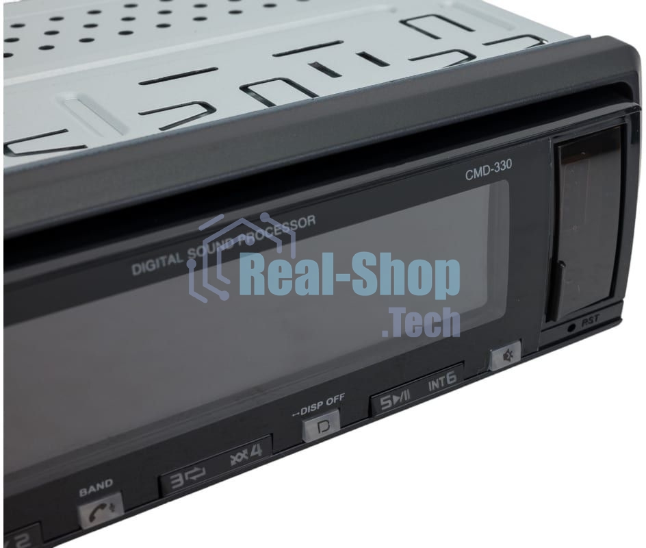 Автомагнитола Prology CMD-330, 1 DIN, Bluetooth, USB Type-A, AUX, пульт ДУ