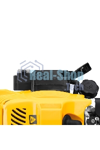 Триммер бензиновый Denzel DT-43E, 43 см3, неразъемная штанга, электростартер, состоит из 2 частей