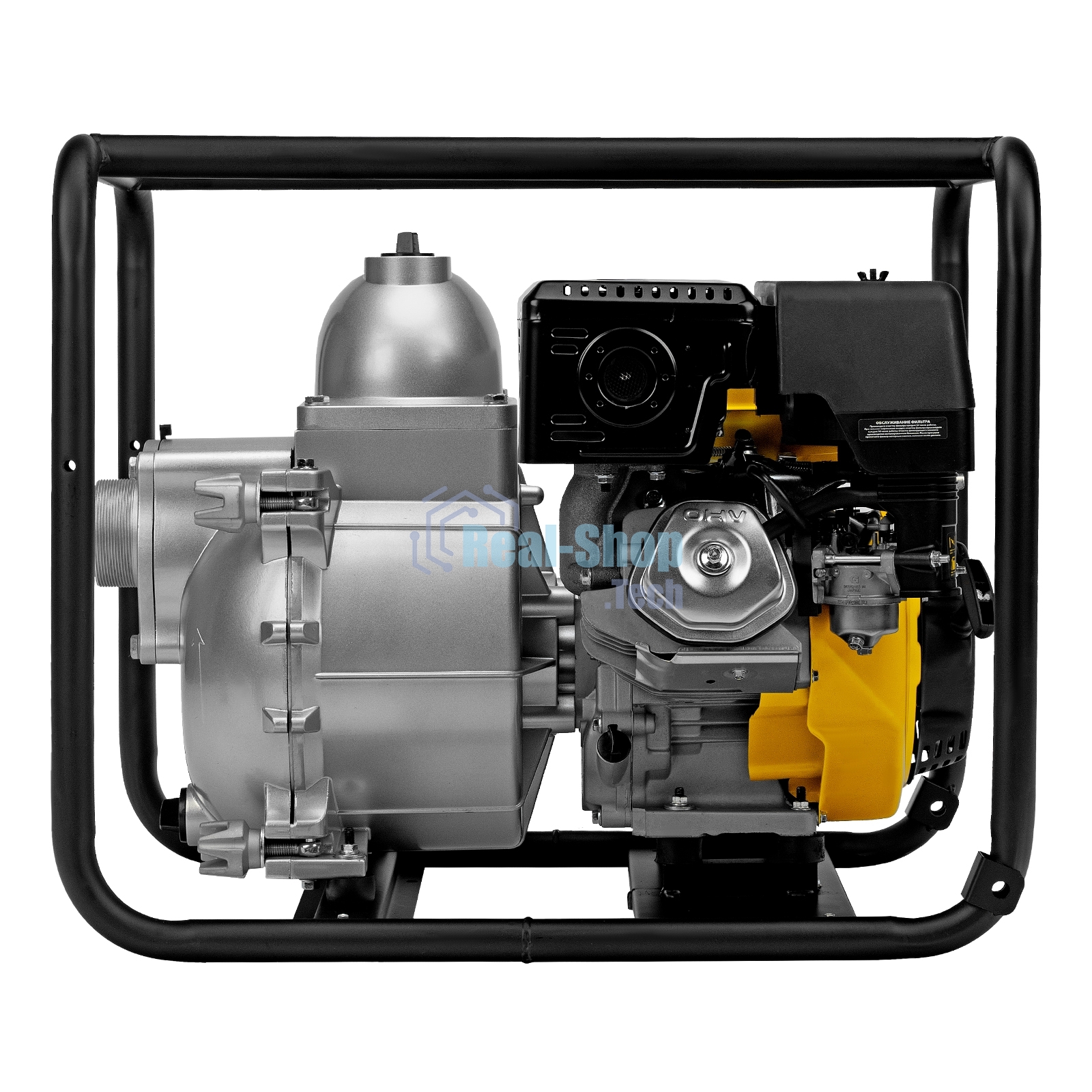 Мотопомпа бензиновая Denzel PX-80D для грязной воды, 15 л.с., 3