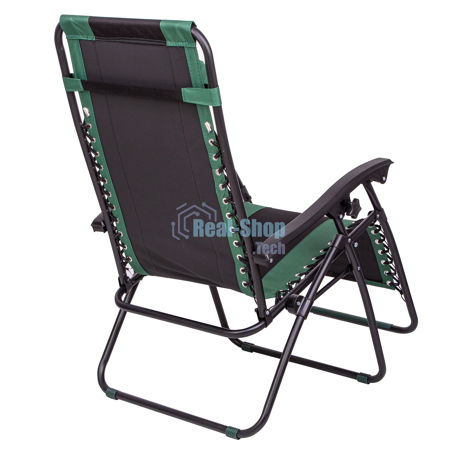 Кресло-шезлонг складное, многопозиционное 160х63,5х109 cм, Camping Palisad