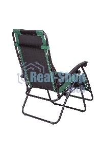 Кресло-шезлонг складное, многопозиционное 160х63,5х109 cм, Camping Palisad