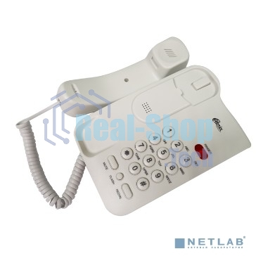 Телефон проводной Ritmix RT-311 белый