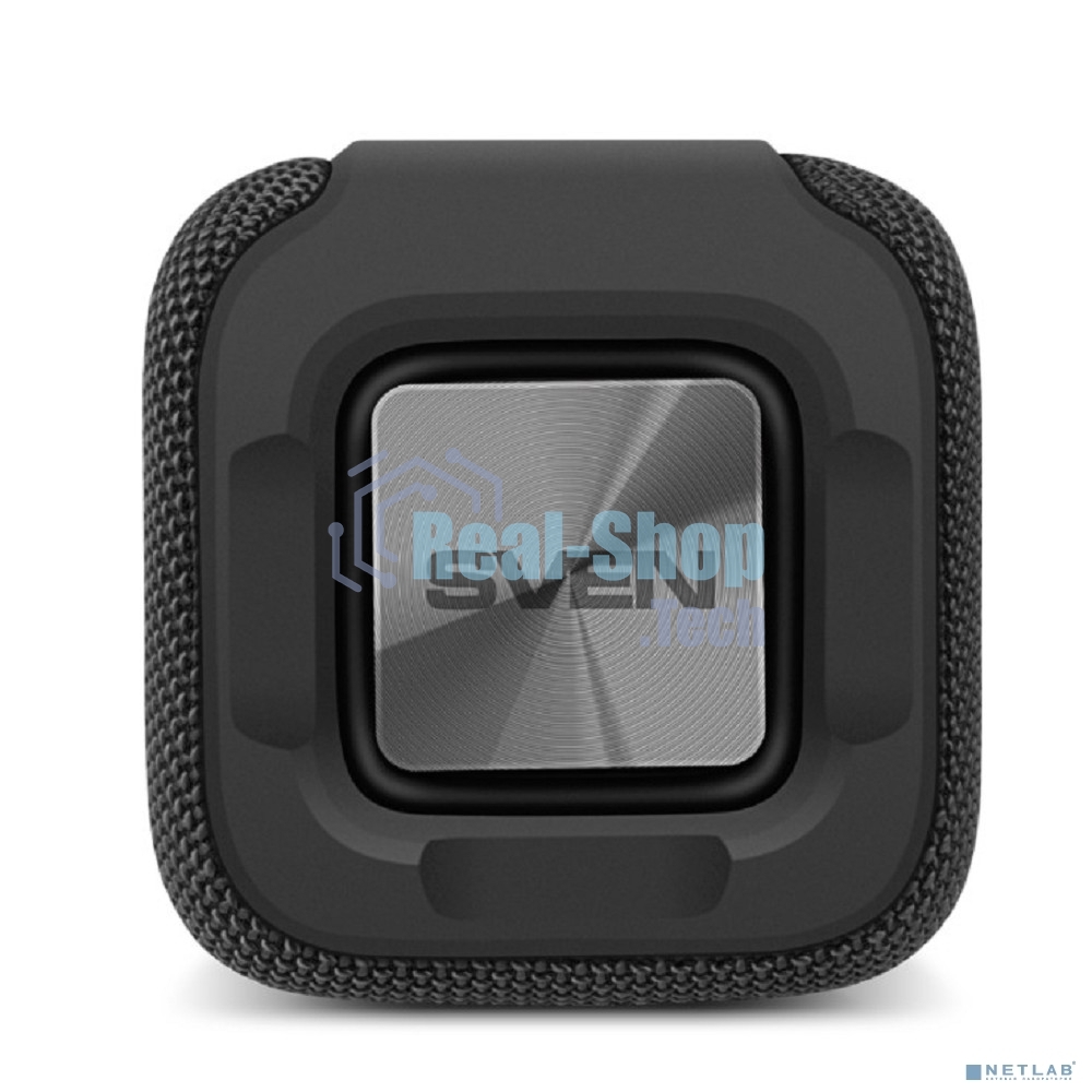 Акустическая система 2.0 SVEN PS-205, черный мощность 2x6 Вт (RMS), Waterproof (IPx6), TWS, Bluetooth, FM, USB, microSD, встроенный аккумулятор