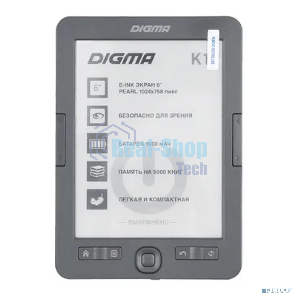 Электронная книга Digma K1 6