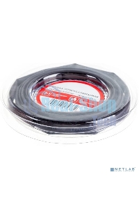 Трубка термоусаживаемая Rexant 6,0/3,0 мм черная, ролик 2,44 м