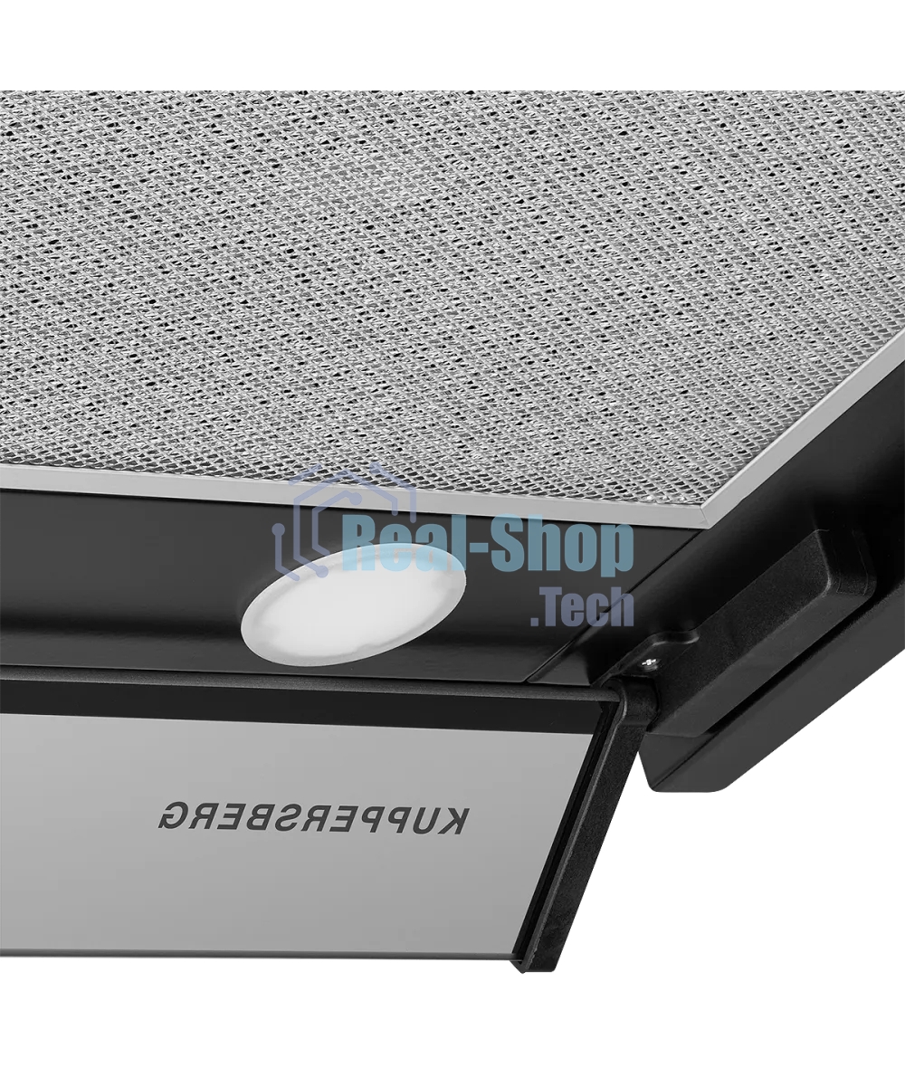 Вытяжка встраиваемая Kuppersberg Nancy S 60 черный, 60 см, 850 куб. м/ч, 42 дБ