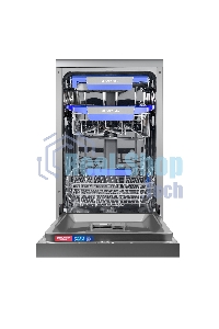 Посудомоечная машина Maunfeld MWF45331S, серебристый, 45 см, 10 компл., 49 дБ, класс A++