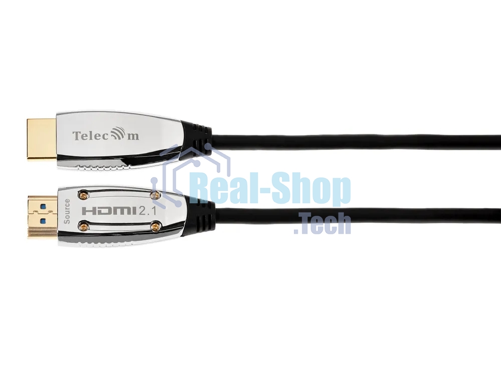 Кабель Активный оптический кабель HDMI 19M/M,ver. 2.1, 8K@60 Hz 5m Telecom TCG2120-5M