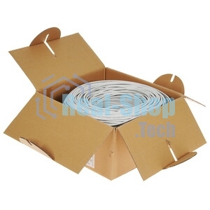 Коммутационный шнур NEOMAX (NM13001-003) UTP 0.3м, гибкий, cat.5е, серый, многожильный