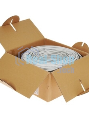 Коммутационный шнур NEOMAX (NM13001-003) UTP 0.3м, гибкий, cat.5е, серый, многожильный