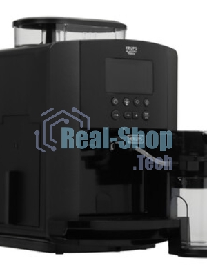 Кофемашина Krups Arabica Latte EA819E10 1450Вт черный/коричневый