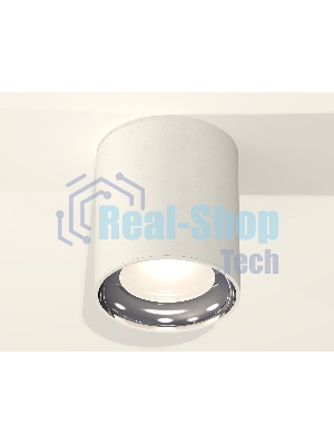 Светильник Ambrella Light XS7421011 SWH/PSL белый песок/серебро полированное MR16 GU5.3 (C7421, N7022)