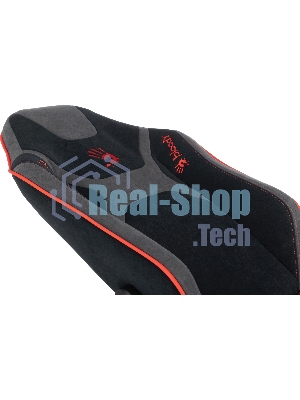 Кресло игровое A4Tech Bloody GC-680 черный/серый искусственная замша с подголов. крестов. металл