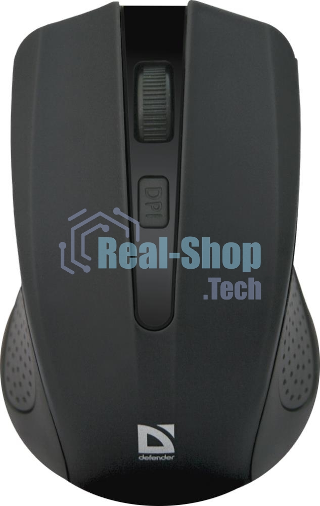 Мышь беспроводная Defender Accura MM-935 черный, 1600 dpi, радиоканал, USB, кнопки - 4