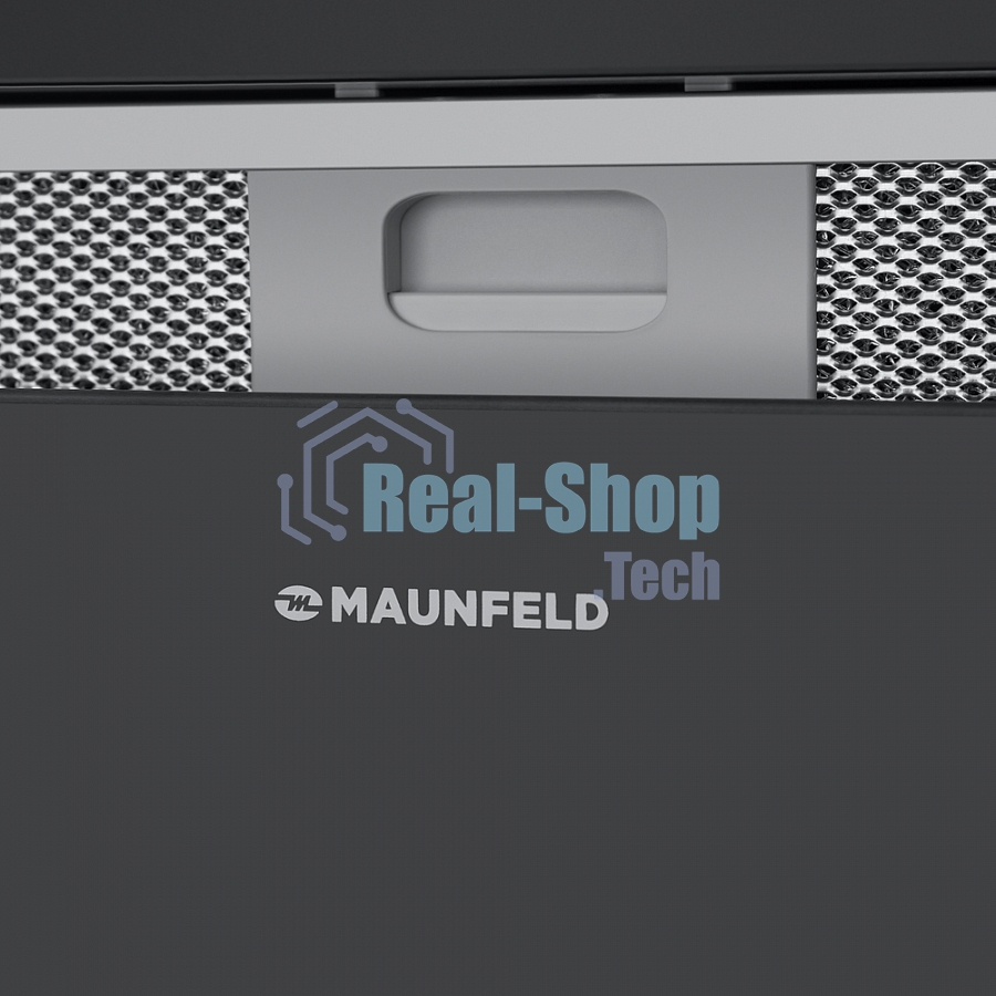 Вытяжка встраиваемая Maunfeld Fantasy Light 60 черная, 59.7 см, 800 куб. м/ч, 52 дБ