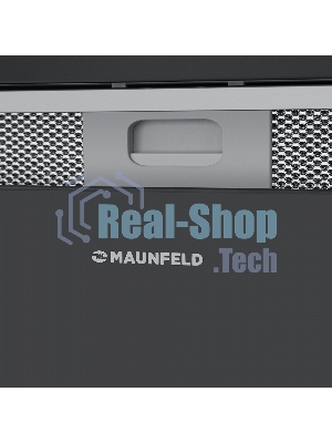 Вытяжка встраиваемая Maunfeld Fantasy Light 60 черная, 59.7 см, 800 куб. м/ч, 52 дБ