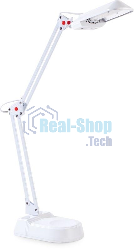 Светильник Camelion KD-017A C01 kd-017a с01 белый настольный в к-те база+струбцина 230v 11w