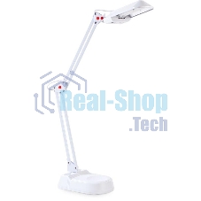 Светильник Camelion KD-017A C01 kd-017a с01 белый настольный в к-те база+струбцина 230v 11w