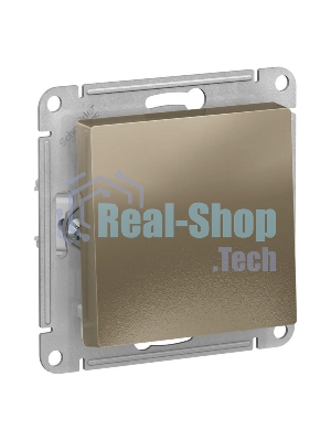 Механизм выключателя 1-кл. AtlasDesign (сх.1) 10АХ шампань SchE ATN000511