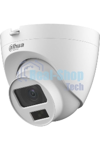 Камера видеонаблюдения аналоговая Dahua DH-HAC-HDW1200CLQP-IL-A-0280B-S6 2.8-2.8мм HD-CVI HD-TVI цв. корп.:белый (DH-HAC-HDW1200CLQP-IL-A-0280B)