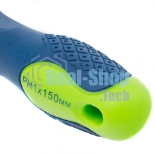 Отвертка Сибртех PH1 х 150 мм, CrV, двухкомпонентная рукоятка