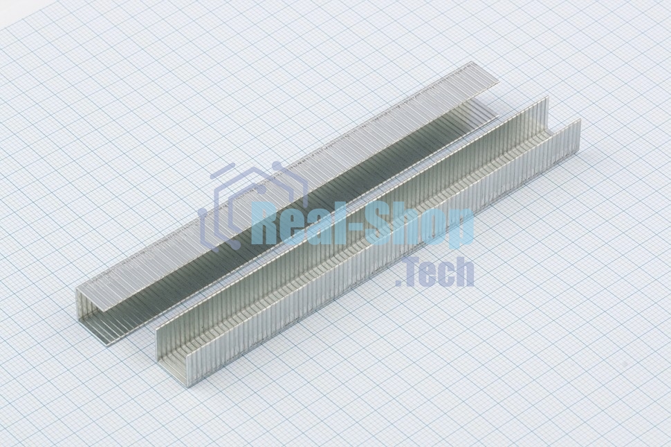 Скобы Gross 10 мм, для мебельного степлера, усиленные, тип 140, 1250 шт.