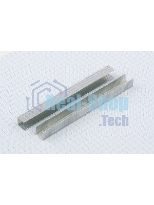 Скобы Gross 10 мм, для мебельного степлера, усиленные, тип 140, 1250 шт.