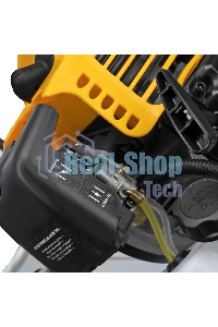 Триммер бензиновый Denzel DT-43E, 43 см3, неразъемная штанга, электростартер, состоит из 2 частей