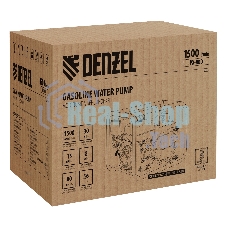 Мотопомпа бензиновая Denzel PX-80D для грязной воды, 15 л.с., 3