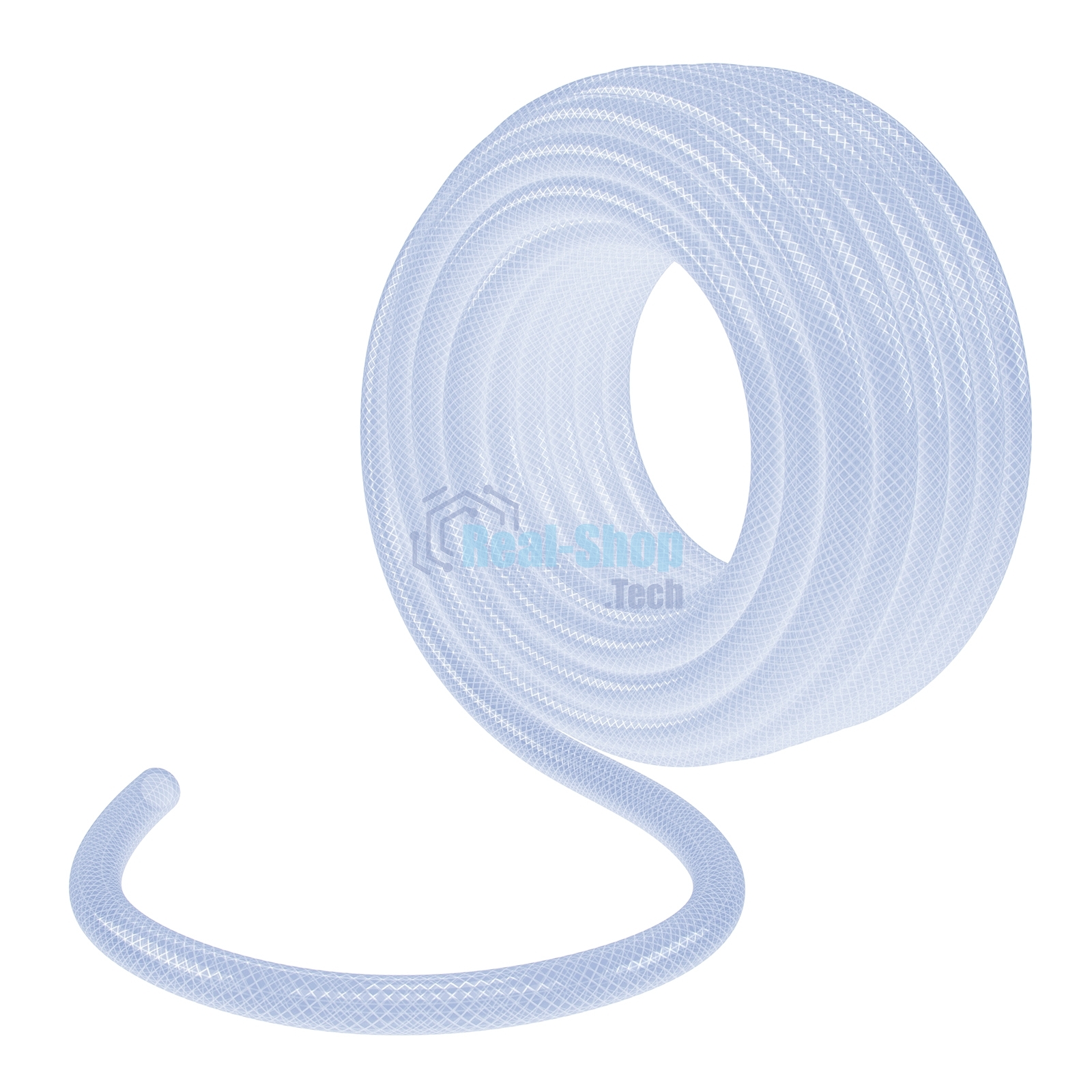 Шланг поливочный Palisad прозрачный армированный 3-х слойный, 3/4