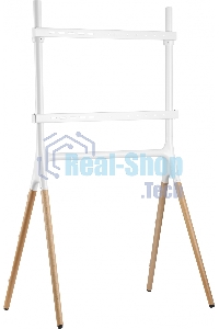 Подставка для телевизора Cactus CS-ST1247WTBCH белый/береза 49