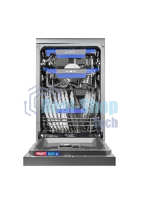 Посудомоечная машина Maunfeld MWF45331S, серебристый, 45 см, 10 компл., 49 дБ, класс A++