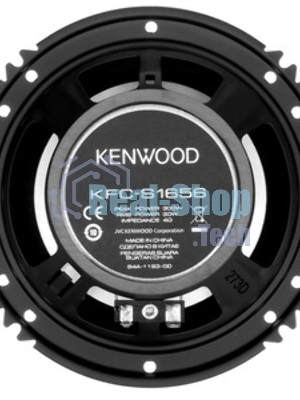 Колонки автомобильные Kenwood KFC-S1656 330Вт 87дБ 4Ом 16см (6.5дюйм) (ком.:2кол.) коаксиальные двухполосные