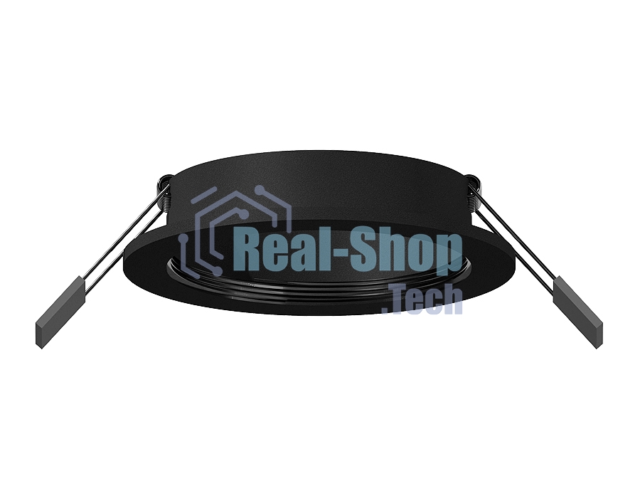 Корпус светильника C6513 SBK черный песок D80*H25mm MR16 GU5.3