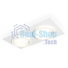 Комплект встраиваемого светильника Ambrella light XC6525064 SWH/FR белый песок/белый матовый MR16 GU5.3 (C6525, N6245)