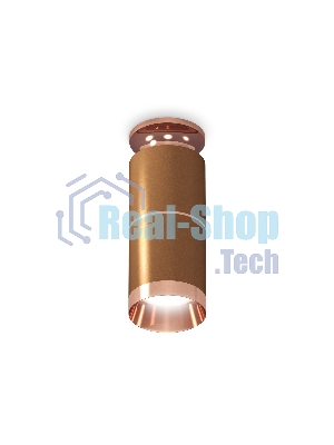 Светильник Ambrella Light XS6304210 SCF/PPG кофе песок/золото розовое полированное MR16 GU5.3 (N6906, C6304, A2063, N6135)