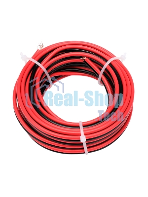 Акустический кабель Cablexpert CC-TC2Lx0.75-5M, 2x0.75мм2, 5м, черно-красный, пакет