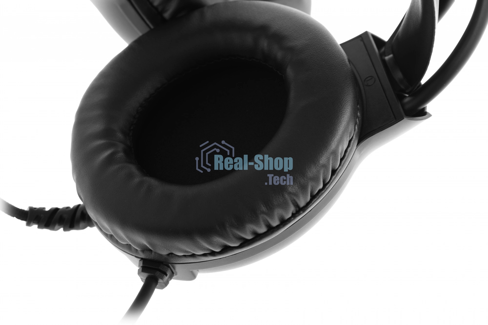 Гарнитура A4Tech Fstyler FH300U чёрный, проводная, USB, подсветка