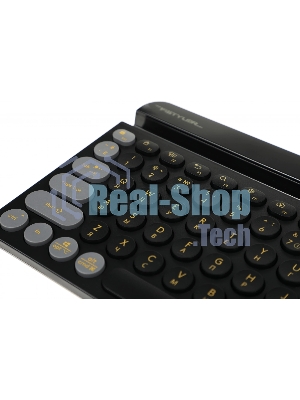 Клавиатура беспроводная A4Tech Fstyler FBK30 черный/серый USB BT/Radio slim Multimedia