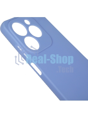 Чехол (клип-кейс) BoraSCO для Infinix Hot 40i/Smart 8/8 Plus/8 Pro Silicone Case лавандовый