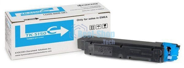 Картридж лазерный Kyocera TK-5150C (1T02NSCNL0) голубой для P6035cdn/M6035cidn/M6535cidn 10000 стр.