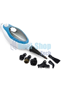 Швабра паровая Kitfort KT-1004-1 1500Вт голубой/белый